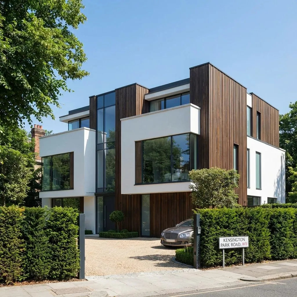 Luxury detached new build home in UK